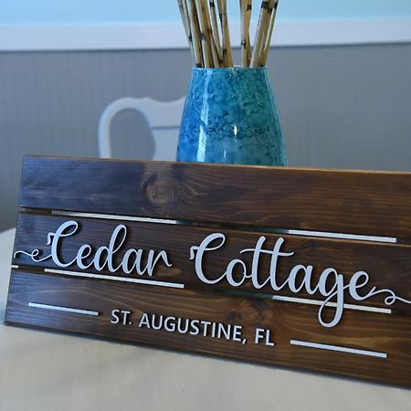 Cedar Cottage - Newly Renovated, Walk Downtown 세인트어거스틴 외부 사진